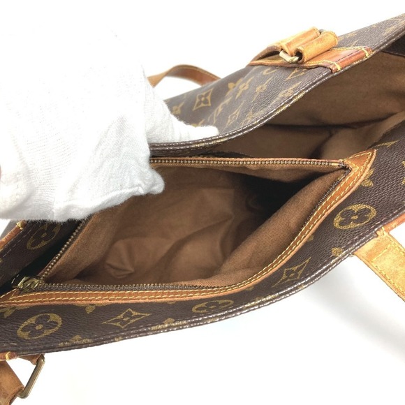 LOUIS VUITTON M51110 Monogram Sac Shopping Bag, Shoulder Tote Canvas, Men's a... - Picture 16 of 16